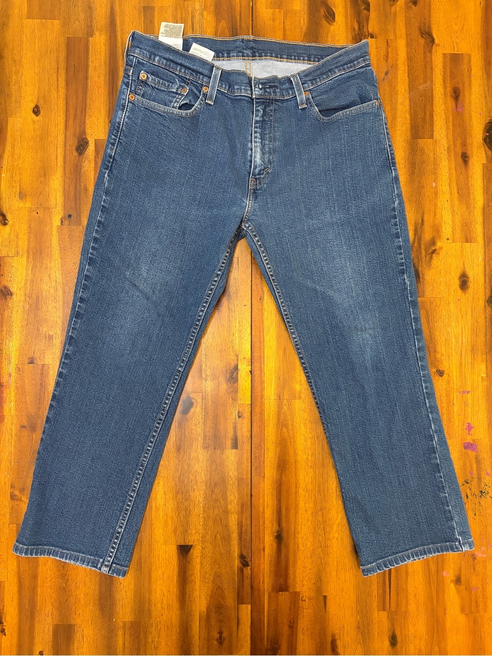 Classic Men's Levi’s 514 Blue Denim Jeans size 33x30